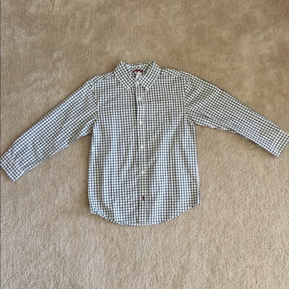 Gymboree Boys Medium 7-8 Collar Button Down